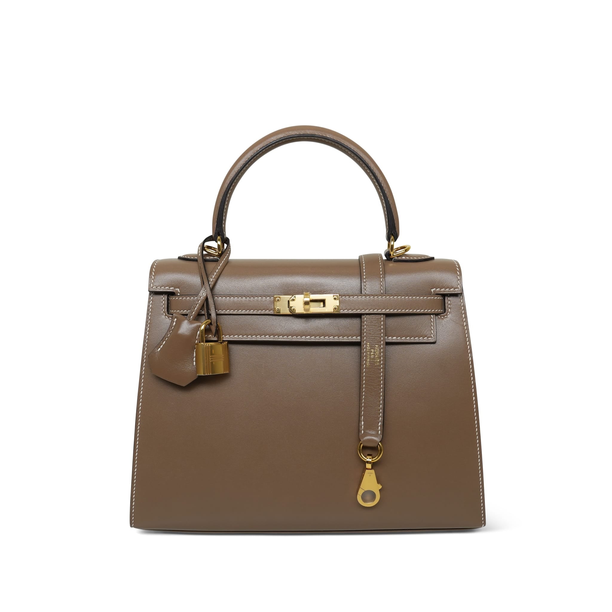 Kelly Sellier 25 Etoupe Tadelakt Gold Plated Z Stamp – REDELUXE