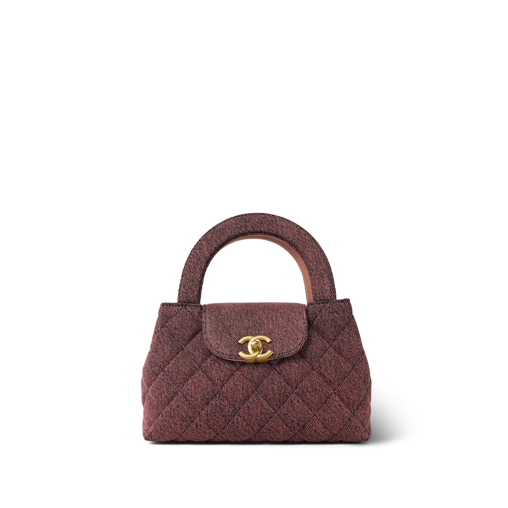 希少ピンクデニム♡高級感★【CHANEL】ミニケリーバッグ Pink Denim Nano Kelly Shopper Aged Gold Hardware – REDELUXE