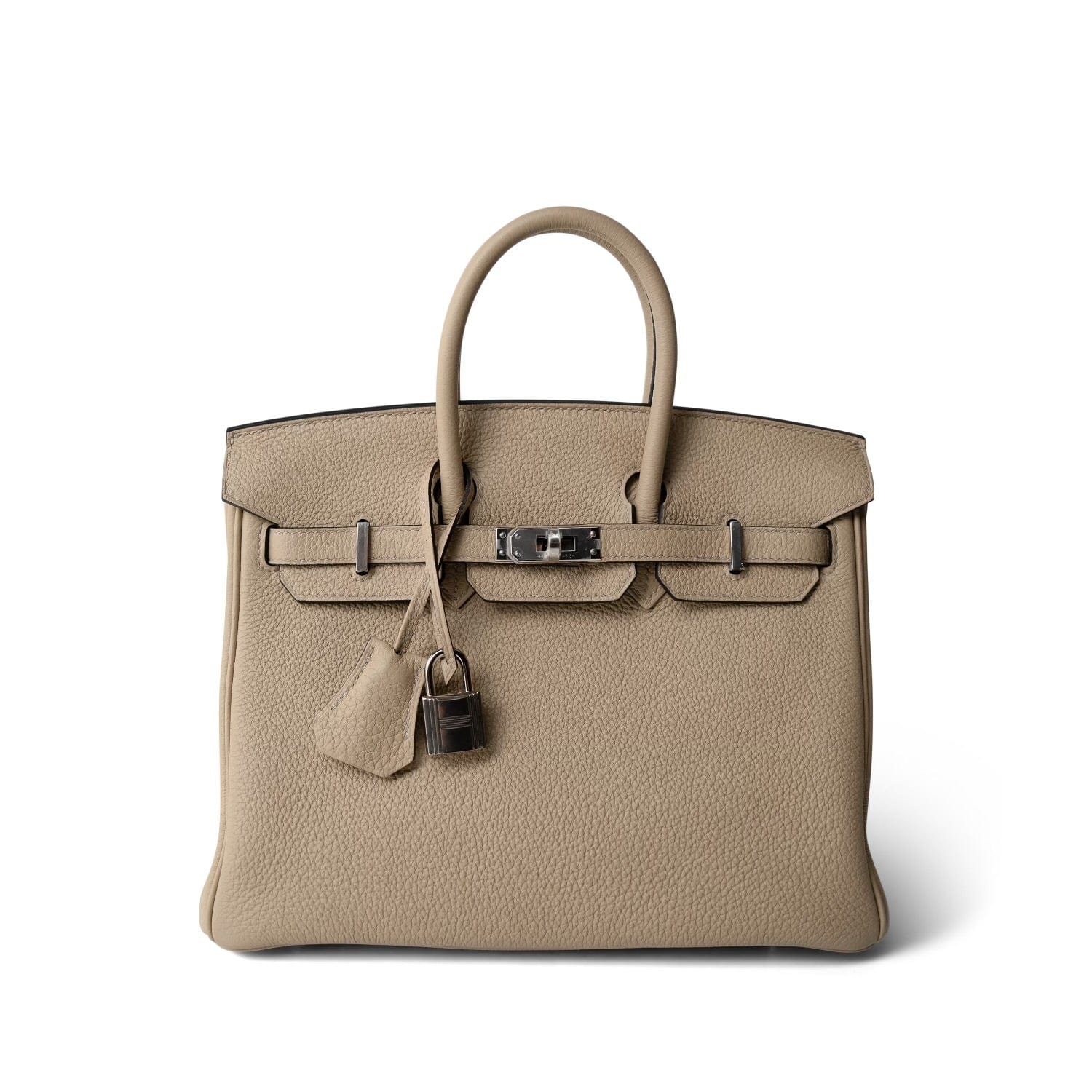 Birkin 25 Trench Togo / Rose Texas Palladium Plated U Stamp – REDELUXE