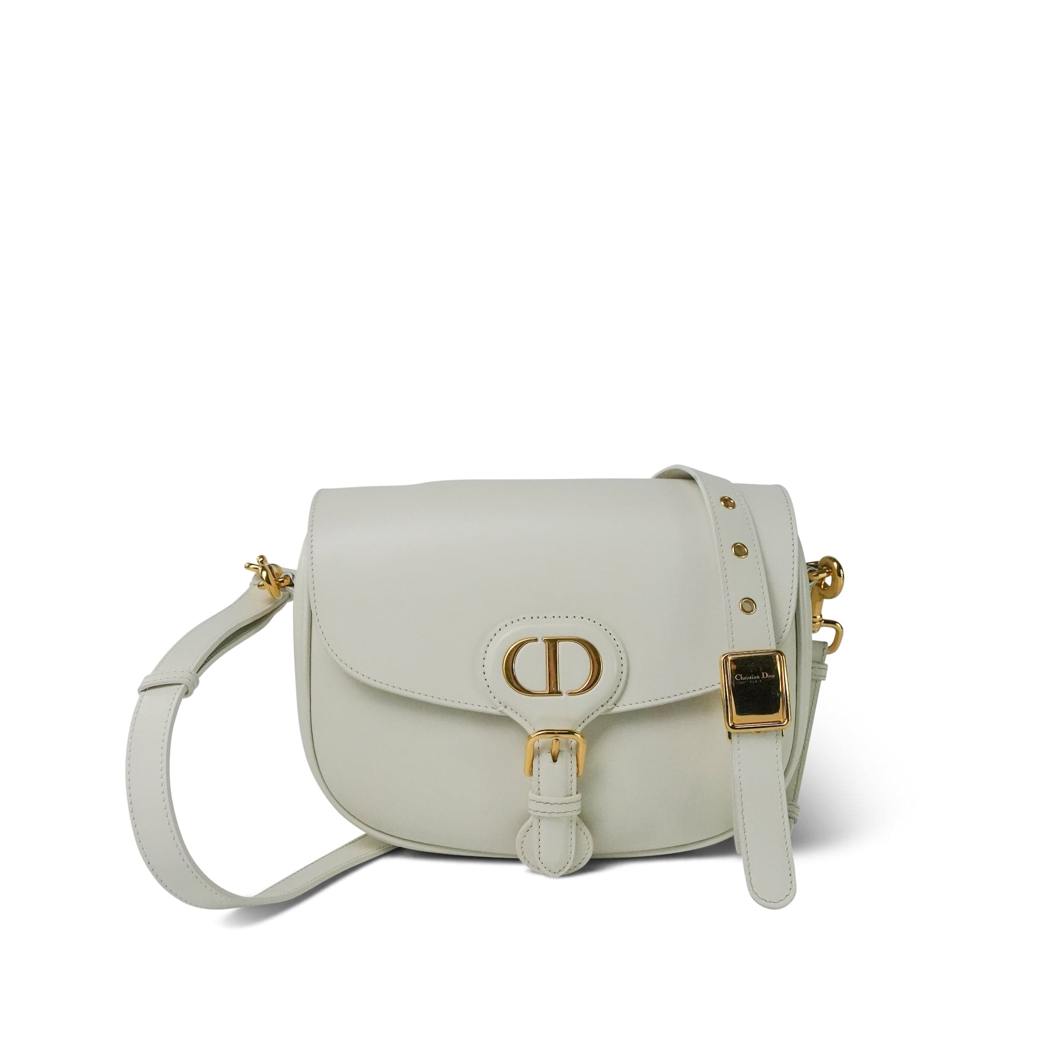 Dior Latte Calfskin Bobby Bag Medium Gold Hardware – REDELUXE