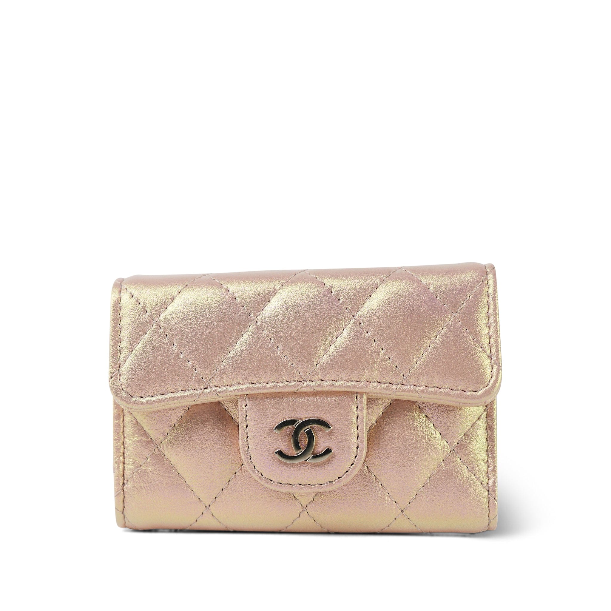 【チメ】CHANEL 財布 明日着 限定 CC金具も黒♪ ナノウォレット ミニ財布 CHANEL (CHANEL