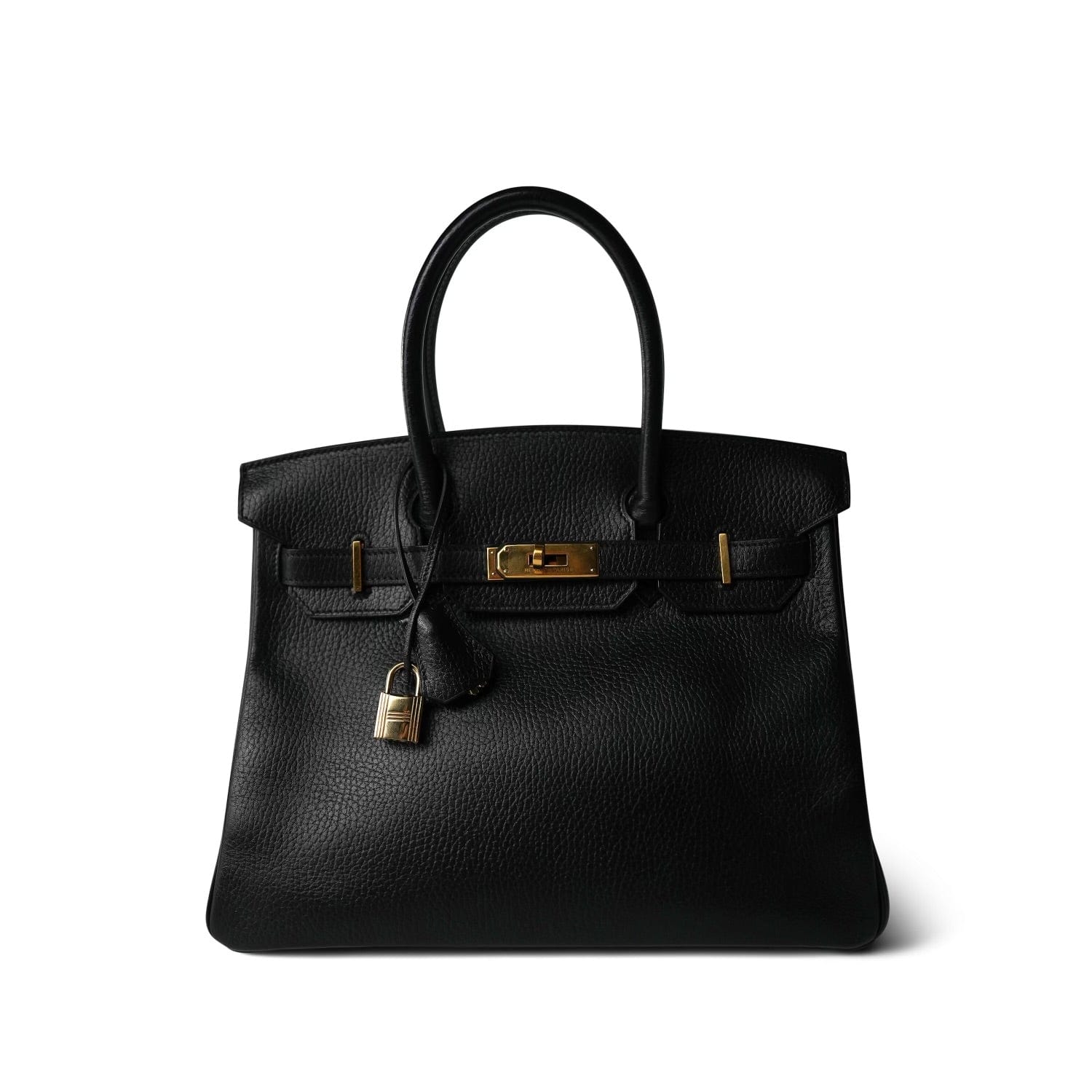 Birkin 30 Black Noir Ardennes Gold Plated (Z) Circle Stamp – REDELUXE