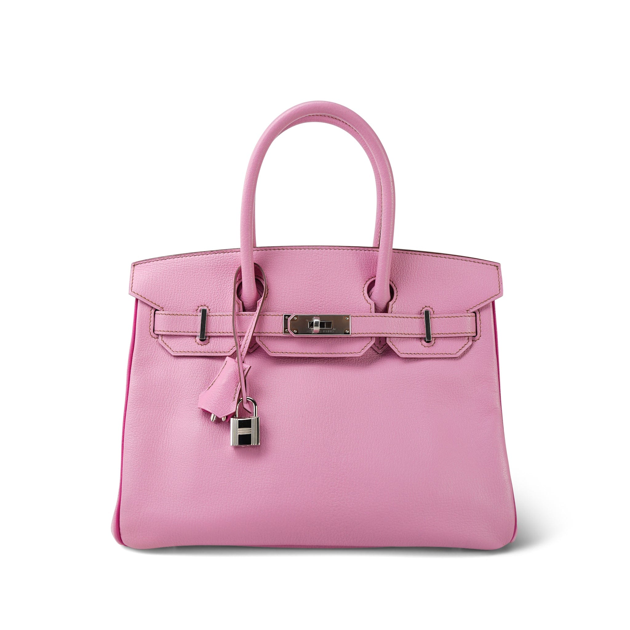 Birkin 30 Bi Color Bubblegum Chèvre Pink Palladium Plated P Square