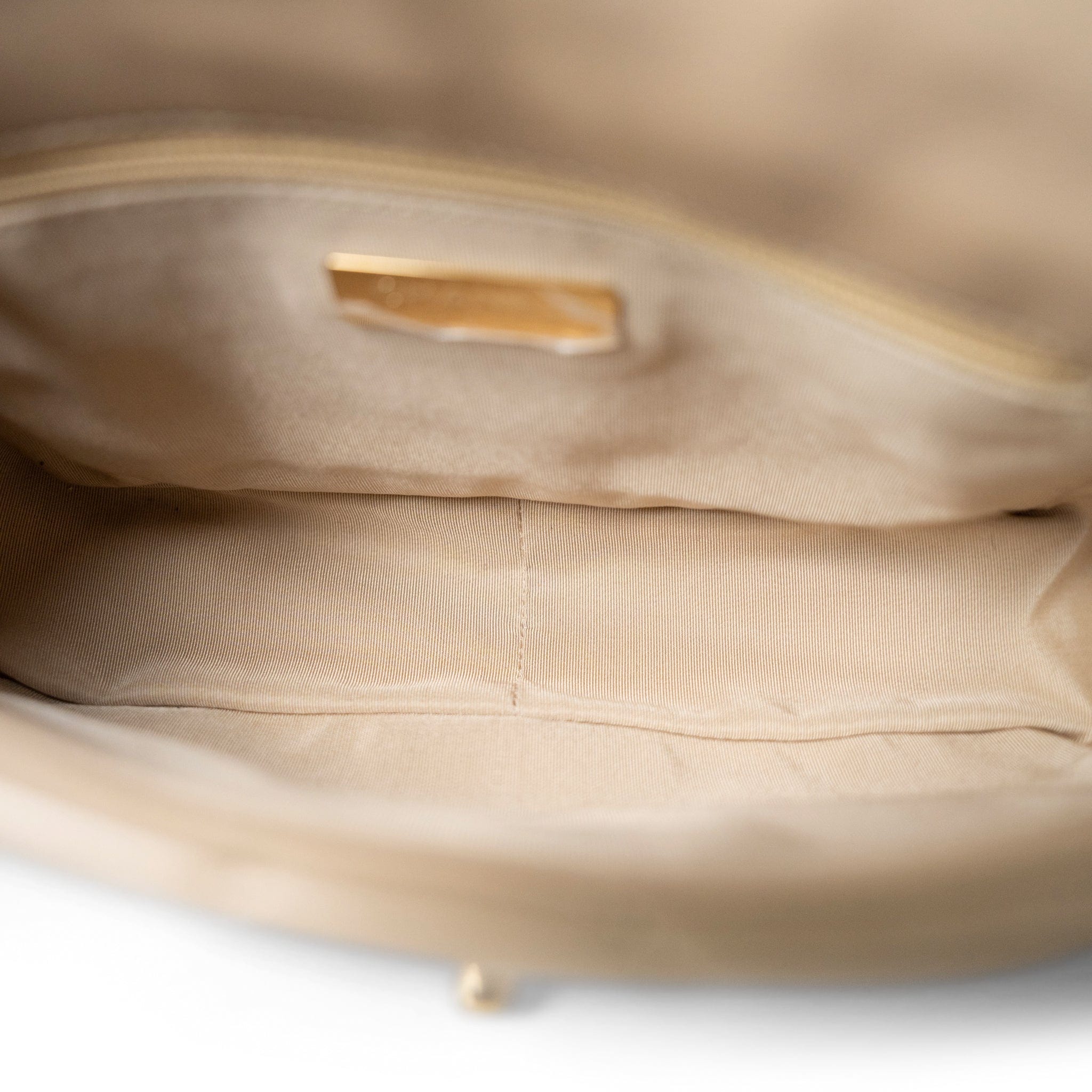 CHANEL 21S Dark Beige Lambskin Quilted 19 Flap Small Mixed Hardware - Redeluxe