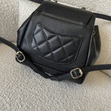 CHANEL Backpack 22B Black Caviar Backpack Small (Updated Size) LGHW - Redeluxe