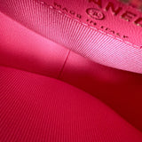 CHANEL Belt Bag 22S CC In Love Heart Zipped Pink Lambskin Quilted Belt Bag LGHW - Redeluxe