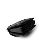 CHANEL Black 22C Black Lambskin Quilted Trendy CC Flap Small Rose Gold Hardware - Redeluxe