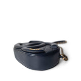 CHANEL Camera Case Seasonal 20S Coco Midnight Lambskin Quilted Camera Case Antique Gold Hardware - Redeluxe