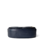 CHANEL Camera Case Seasonal 20S Coco Midnight Lambskin Quilted Camera Case Antique Gold Hardware - Redeluxe