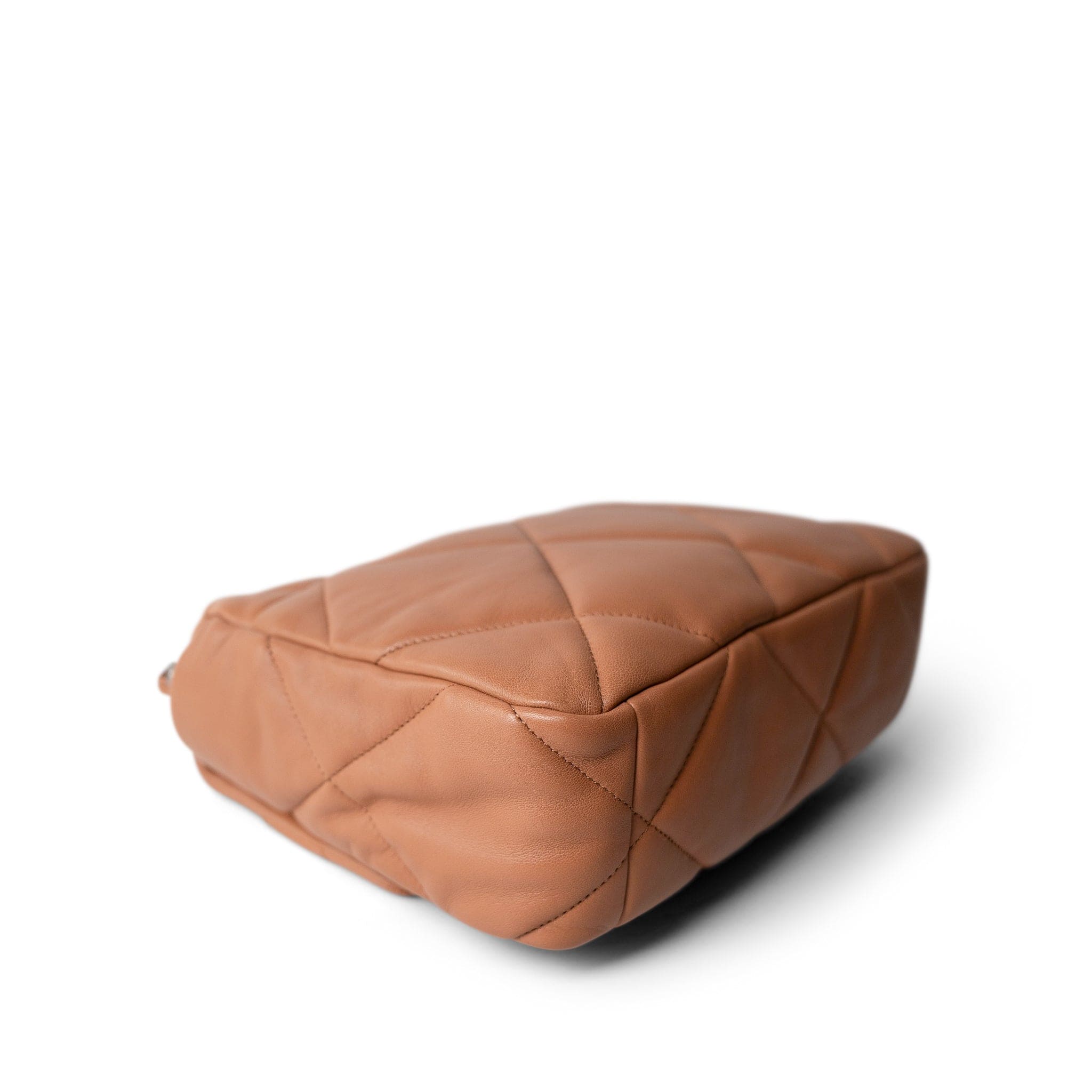 CHANEL Caramel 21P Caramel Quilted Large 19 Flap Mixed Hardware - Redeluxe