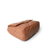 CHANEL Caramel 21P Caramel Quilted Large 19 Flap Mixed Hardware - Redeluxe