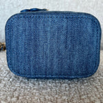 CHANEL Cosmetic Cases 22C Micro Denim Vanity Pearl Crush - Redeluxe