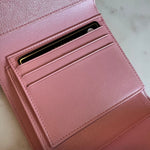 CHANEL Handbag 19S Pink Iridescent Caviar Quilted Flap Wallet - Redeluxe