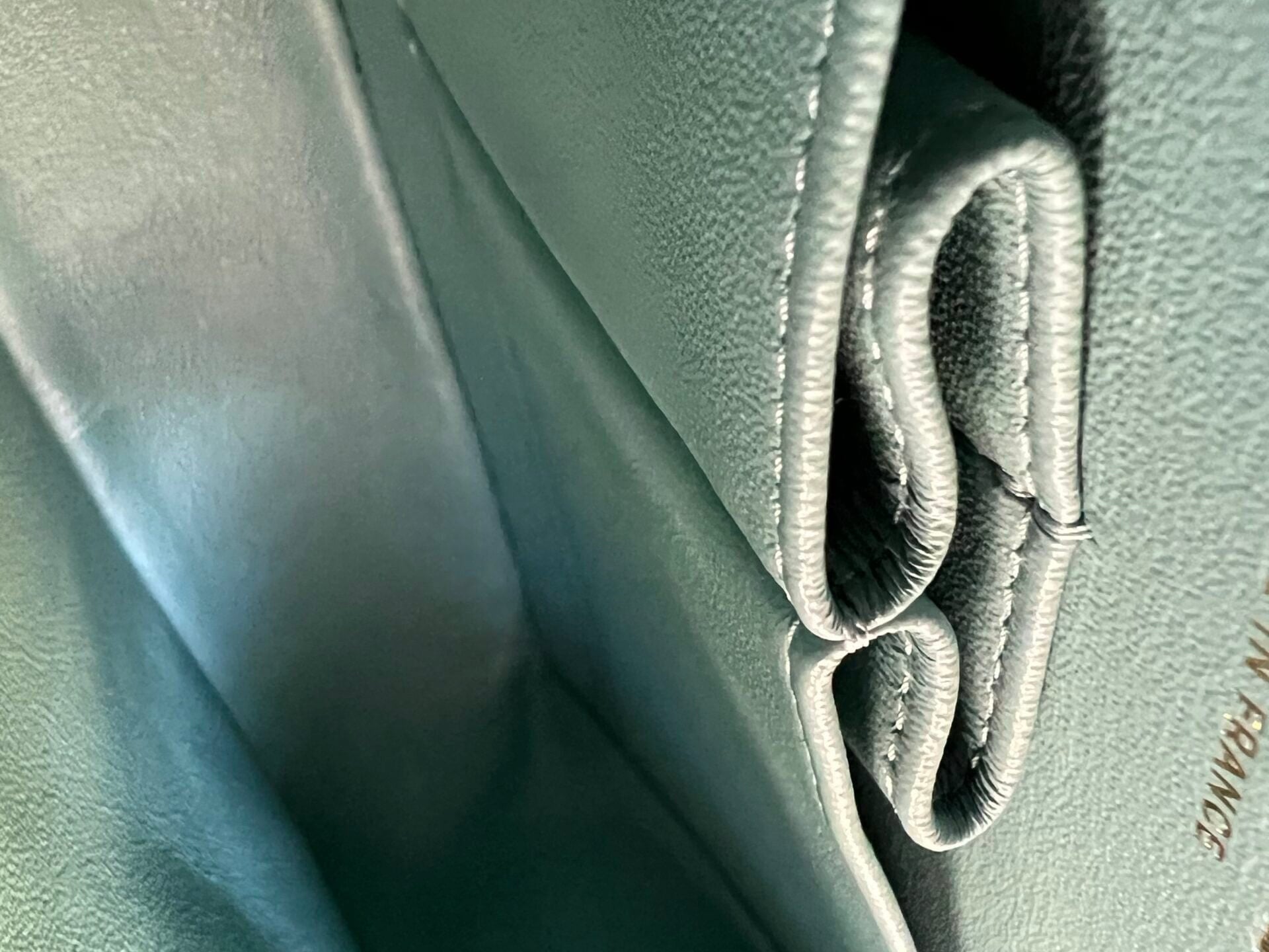 CHANEL Handbag 20C Tiffany Blue Caviar Quilted Classic Double Flap Medium Light Gold Hardware - Redeluxe