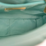 CHANEL Handbag 20C Tiffany Blue Goatskin 19 Flap Small Mixed Hardware - Redeluxe