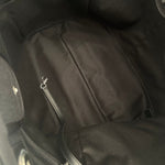 CHANEL Handbag 20S Black Large Deauville Shopping Bag Silver Hardware - Redeluxe