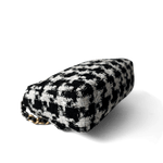 CHANEL Handbag 20S Black / White Ribbon Tweed 19 Flap Mixed Hardware Small - Redeluxe