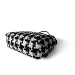 CHANEL Handbag 20S Black / White Ribbon Tweed 19 Flap Mixed Hardware Small - Redeluxe