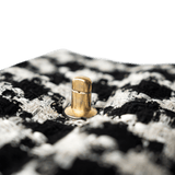 CHANEL Handbag 20S Black / White Ribbon Tweed 19 Flap Mixed Hardware Small - Redeluxe