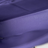 CHANEL Handbag 20S Purple Caviar Quilted Classic Flap Medium - Redeluxe