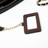 CHANEL Handbag 21A Black Caviar Quilted Camera Case Gold Hardware - Redeluxe