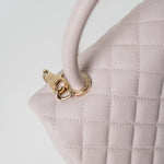 CHANEL Handbag 21A Lilac Coco Handle Medium (Old Small) LGHW - Redeluxe