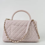 CHANEL Handbag 21A Lilac Coco Handle Medium (Old Small) LGHW - Redeluxe
