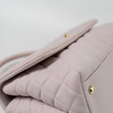 CHANEL Handbag 21A Lilac Coco Handle Medium (Old Small) LGHW - Redeluxe