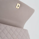 CHANEL Handbag 21A Lilac Coco Handle Medium (Old Small) LGHW - Redeluxe