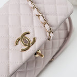 CHANEL Handbag 21A Lilac Coco Handle Medium (Old Small) LGHW - Redeluxe