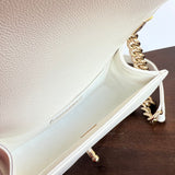 CHANEL Handbag 21A White Caviar Quilted Small Boy Bag LGHW - Redeluxe