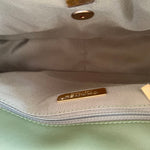 CHANEL Handbag 21B Military Green Lambskin Quilted 19 Flap Small Mixed Hardware - Redeluxe