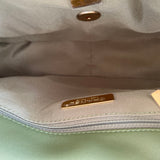 CHANEL Handbag 21B Military Green Lambskin Quilted 19 Flap Small Mixed Hardware - Redeluxe