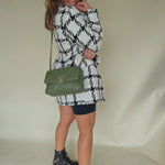CHANEL Handbag 21B Military Green Lambskin Quilted 19 Flap Small Mixed Hardware - Redeluxe