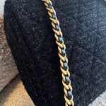 CHANEL Handbag 21K Black Symphony Tweed Single Flap Bag - Redeluxe