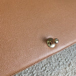 CHANEL Handbag 21K Caramel Caviar Quilted Old Medium Boy Bag LGHW - Redeluxe