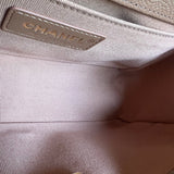 CHANEL Handbag 21K Caramel Caviar Quilted Old Medium Boy Bag LGHW - Redeluxe