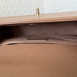 CHANEL Handbag 21K Caramel Caviar Quilted Old Medium Boy Bag LGHW - - Redeluxe