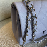 CHANEL Handbag 21K Lavender Caviar Quilted Classic Flap Medium SHW - Redeluxe