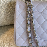 CHANEL Handbag 21K Lavender Caviar Quilted Classic Flap Medium SHW - Redeluxe