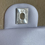 CHANEL Handbag 21K Lavender Caviar Quilted Classic Flap Medium SHW - Redeluxe