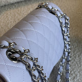 CHANEL Handbag 21K Lavender Caviar Quilted Classic Flap Medium SHW - Redeluxe