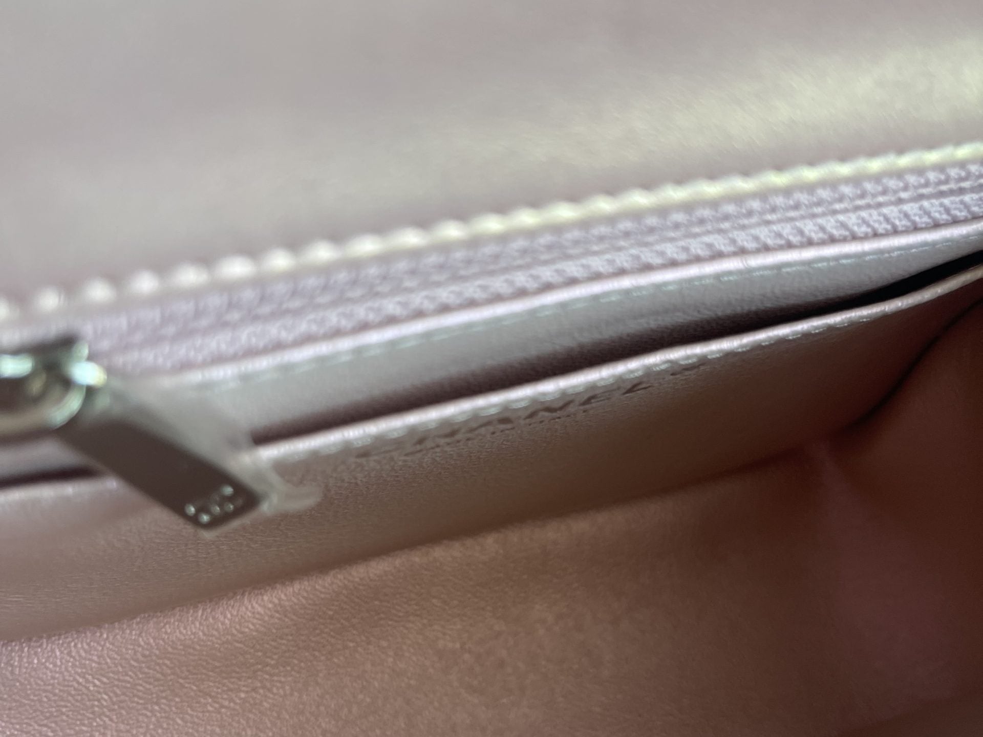 CHANEL Handbag 21K Mini Pink Iridescent Square Lambskin Quilted Classic Flap SHW - Redeluxe
