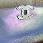 CHANEL Handbag 21K Purple/Blue Iridescent 19 Flap Small MHW - Redeluxe