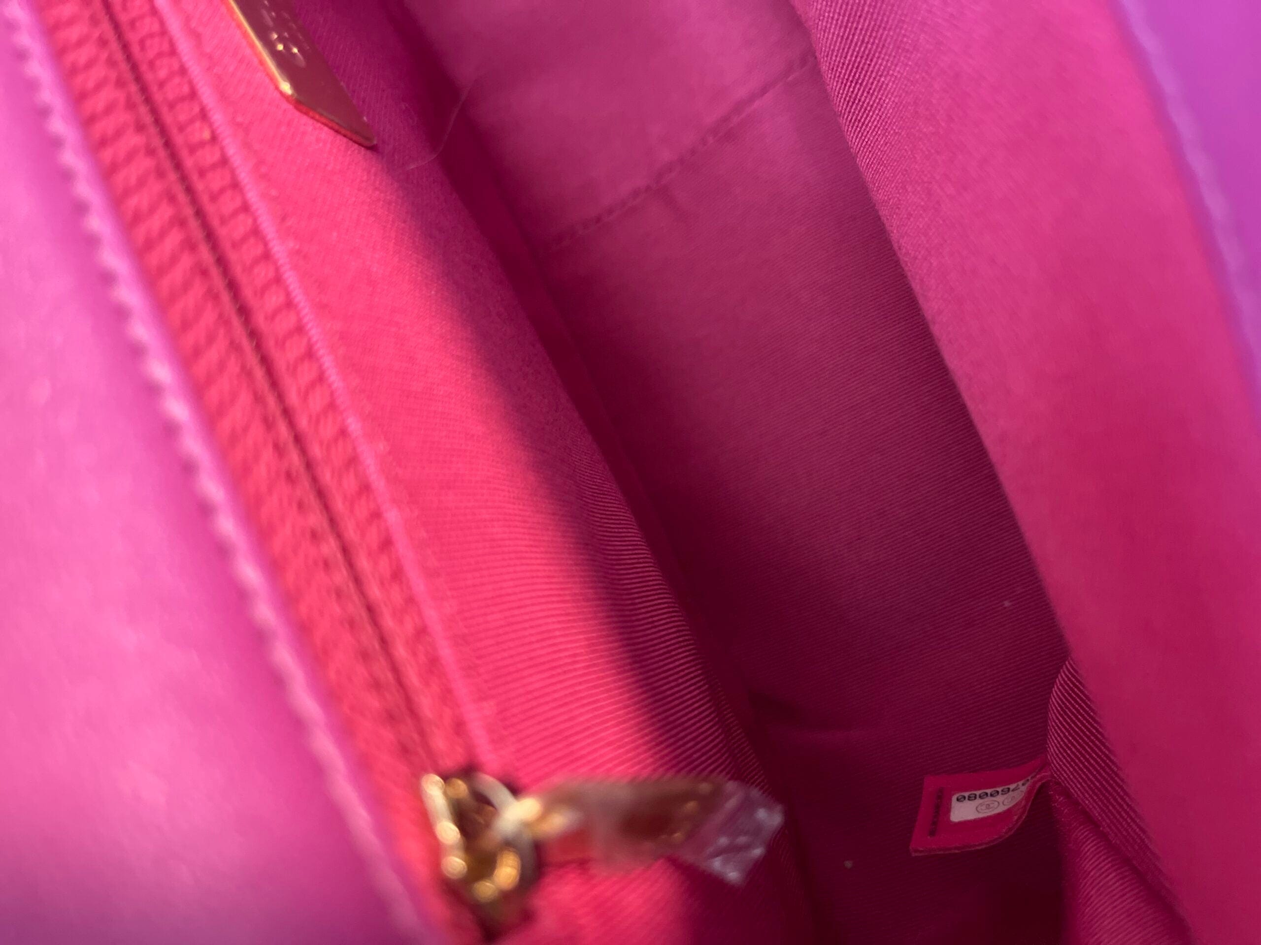 CHANEL Handbag 21P Magenta Lambskin Quilted 19 Flap Large Mixed Hardware - Redeluxe