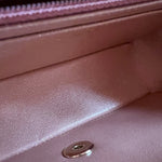 CHANEL Handbag 21S Chanel Metallic Rose Gold Calfskin Quilted Mini Rectangular Single Flap LGHW - Redeluxe