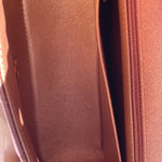 CHANEL Handbag 21S Chanel Metallic Rose Gold Calfskin Quilted Mini Rectangular Single Flap LGHW - Redeluxe