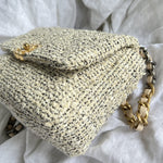 CHANEL Handbag 21S Oreo Tweed Quilted 19 Flap Small MHW - Redeluxe