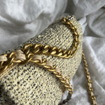 CHANEL Handbag 21S Oreo Tweed Quilted 19 Flap Small MHW - Redeluxe