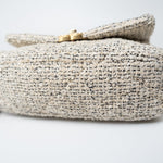 CHANEL Handbag 21S Oreo Tweed Quilted 19 Flap Small Mixed Hardware - Redeluxe